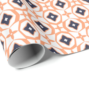 Nästan skeppets Orange och flottans Papper Presentpapper