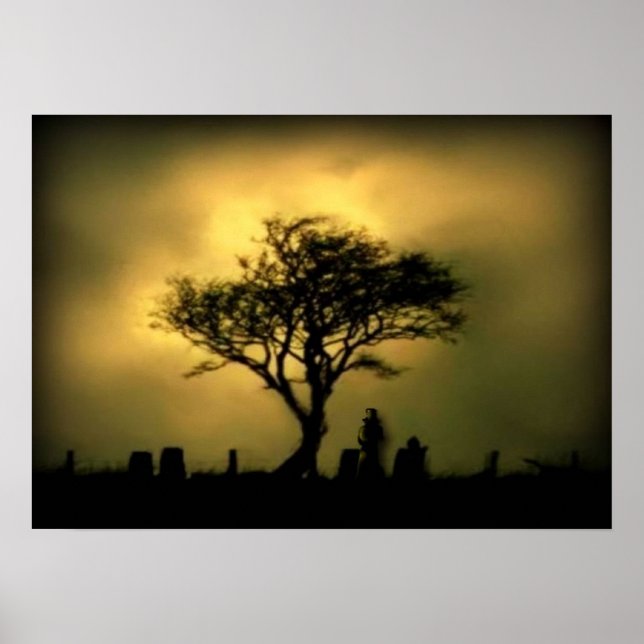 Nästan solnedgång poster (Framsidan)