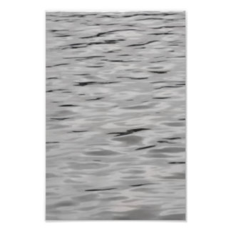 Nästan Still | Minimal Abstrakt Vatten Fototryck