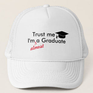 Nästan Student Hat - Punny Studentmössa Keps
