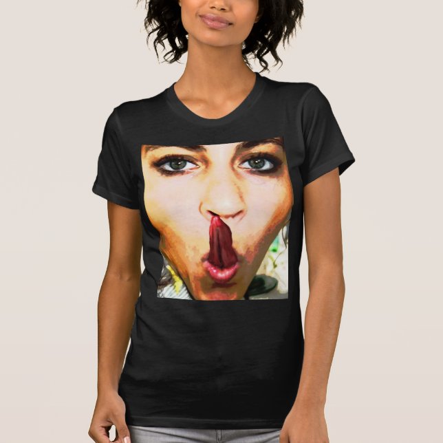 Nästan! T-tröja T Shirt (Framsida)