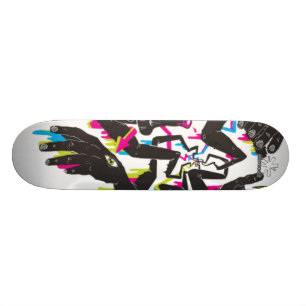Nästan Uber-sjukt Old School Skateboard Bräda 18 Cm