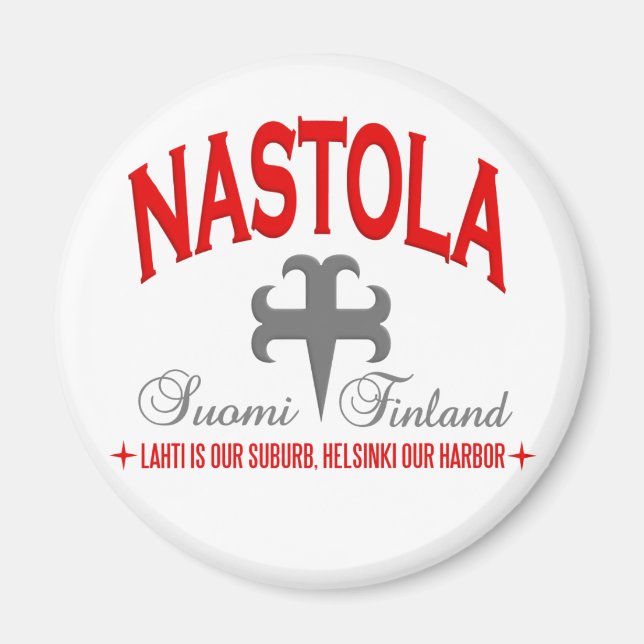 Nastola magnet (Framsidan)