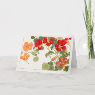 Nasturtium av Tanigami Konan Kort