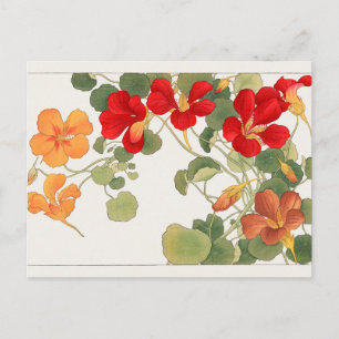 Nasturtium av Tanigami Konan Vykort