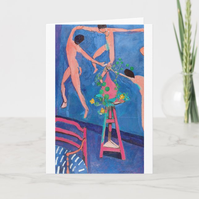 Nasturtium Flowers in the Atelier, Matisse Kort (Framsida)