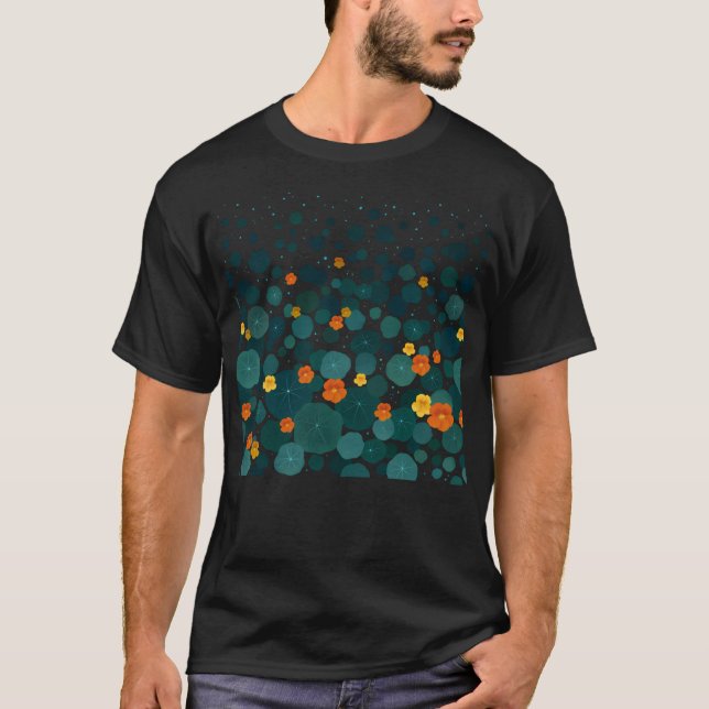 Nasturtium Garden T Shirt (Framsida)