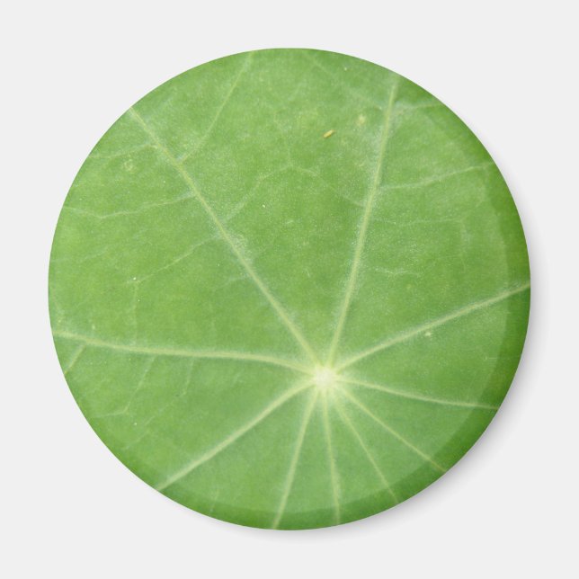 Nasturtium Löv Magnet (Framsidan)