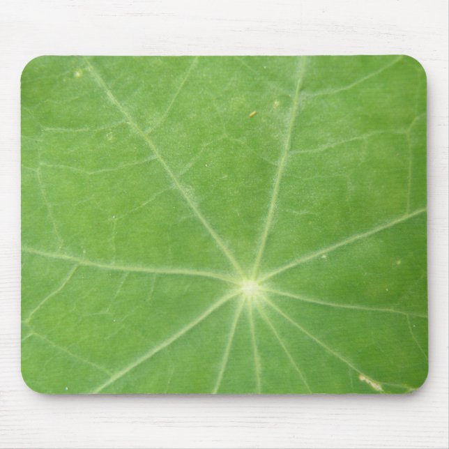 Nasturtium Löv Mousepad Musmatta (Framsidan)