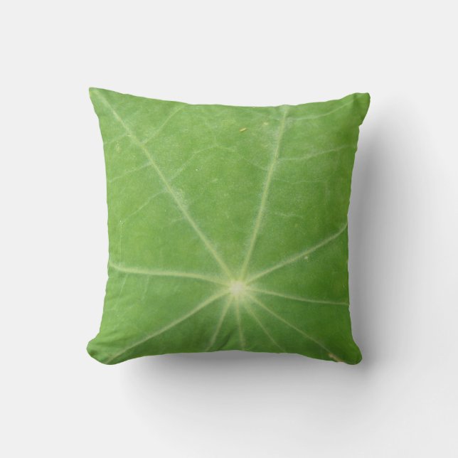 Nasturtium Löv Pillow Kudde (Framsida)
