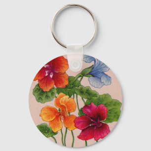 nasturtium nyckelring