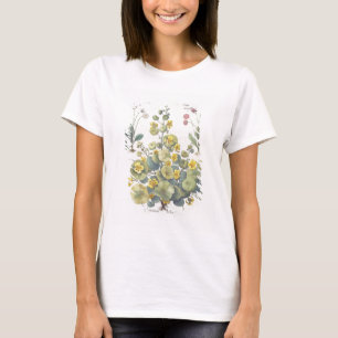 Nasturtium och Daisy: 1.Nasturtium Indicum; 2.B T Shirt