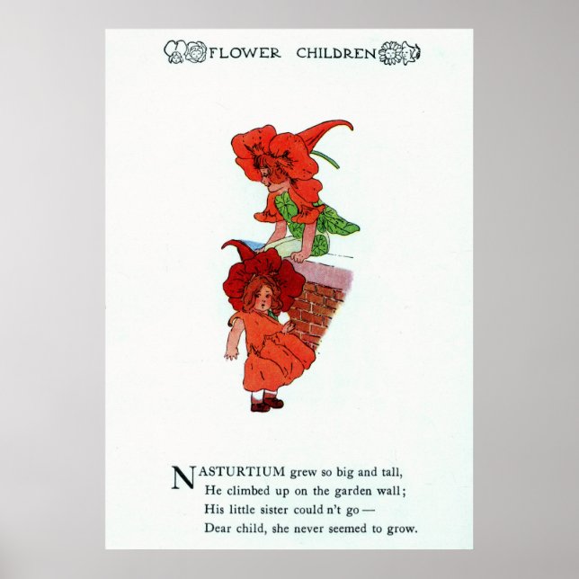 Nasturtium Poster (Framsidan)