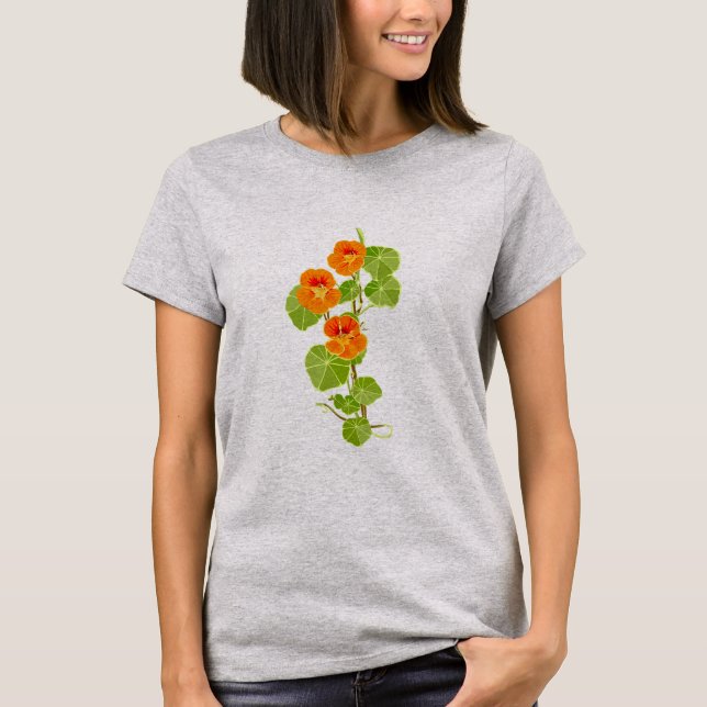 Nasturtium T Shirt (Framsida)