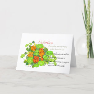 Nasturtium tomt kort