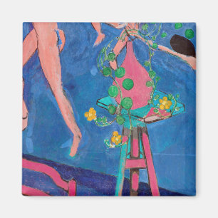 Nasturtiumblommor i Atelier, Matisse Magnet