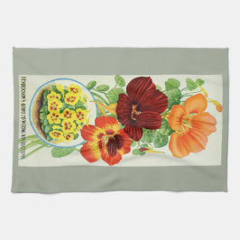 Nasturtiums av 1906 kökshandduk