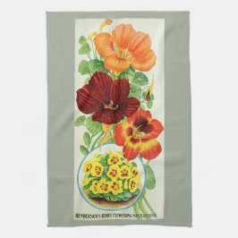 Nasturtiums av 1906 kökshandduk