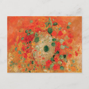 Nasturtiums by Odilon Redon Helg Vykort