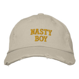 Nasty Boy Broderad Keps