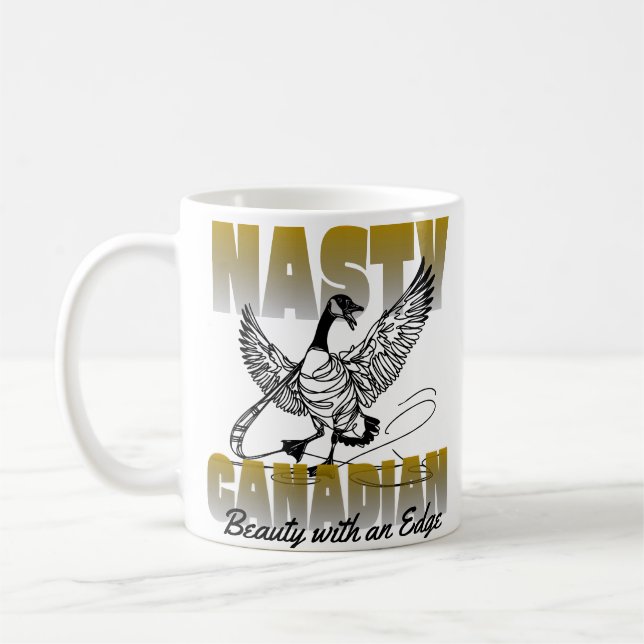 Nasty Canadian Goose Kaffemugg (Vänster)