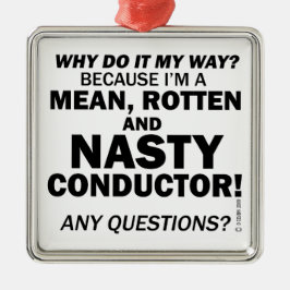 Nasty Conductor Julgransprydnad Metall