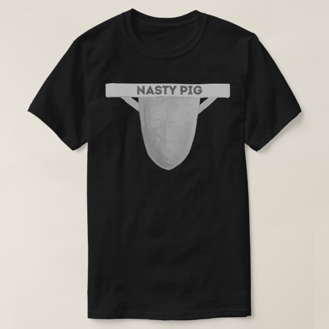 Nasty Gris Jock Strap Manar Gay pride Awareness HG T Shirt (Design framsida)