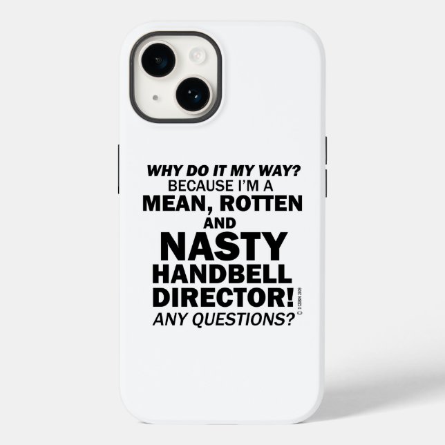 Nasty Handbell Director Fodral-Mate iphone case (Baksida)
