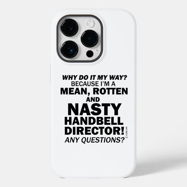 Nasty Handbell Director Fodral-Mate iphone case (Baksida)