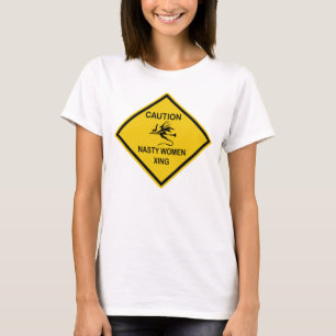 Nasty Kvinnor på T-shirt