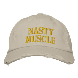 Nasty Muscle Distress Cap Broderad Keps