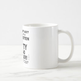 Nasty Piano Teacher Kaffemugg