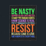 Nasty Resister Lgbtq Human Högers Science be like  Fleecefilt<br><div class="desc">Nasty Resist Lgbtq Human Högers Science be Kind Roligt Gift</div>