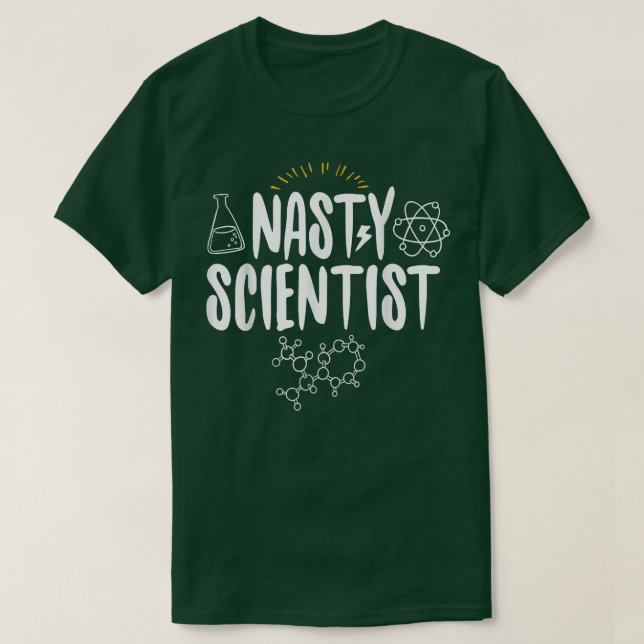 Nasty Scientist Shirt Funny Science Gift T (Design framsida)