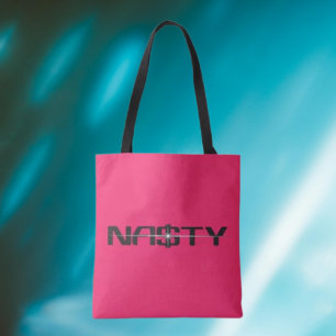 NASTY Statement Tote-väska Tygkasse