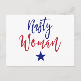 Nasty Woman Gifts Vykort