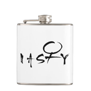 Nasty Woman - Hip-kolv med kvinnlig symbol Fickplunta