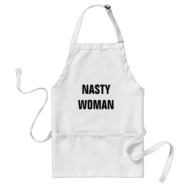 NASTY WOMAN  kitchen apron Förkläde (Framsidan)