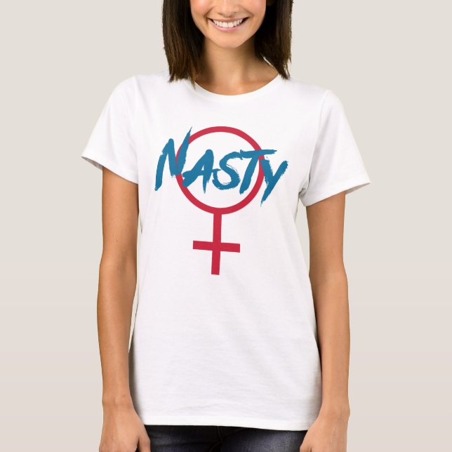 Nasty Woman Venus Symbol Tee (Framsida)