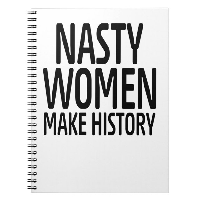 NASTY WOMEN ANTECKNINGSBOK (Framsidan)