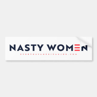 Nasty Women - Biden Harris 2020 Bumper Sticker Bildekal