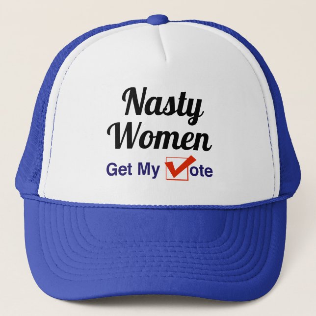 Nasty Women får min röst Keps (Framsida)