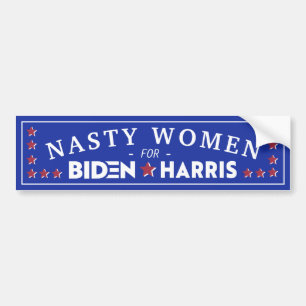 NASTY WOMEN FOR JOE BIDEN & KAMALA HARRIS 2020 BILDEKAL