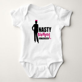 Nasty Women in Training Rosa Pussy Cat Hat Tee Shirt