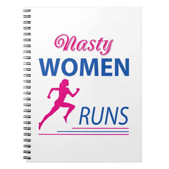 Nasty Women springa Anteckningsbok Med Spiral (Framsidan)