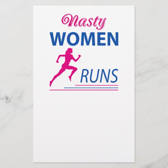 Nasty Women springa Flygblad (Framsidan)