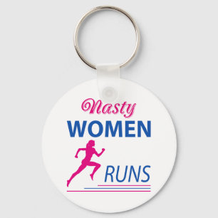 Nasty Women springa Nyckelring