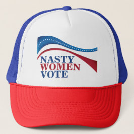 Nasty Women Vote American Flagga Feminist Policy Keps