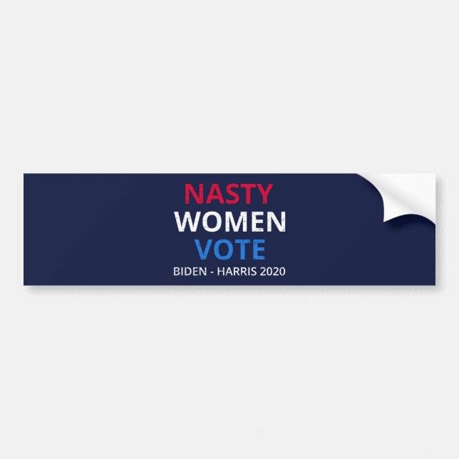 Nasty Women Vote I Bildekal (Framsidan)