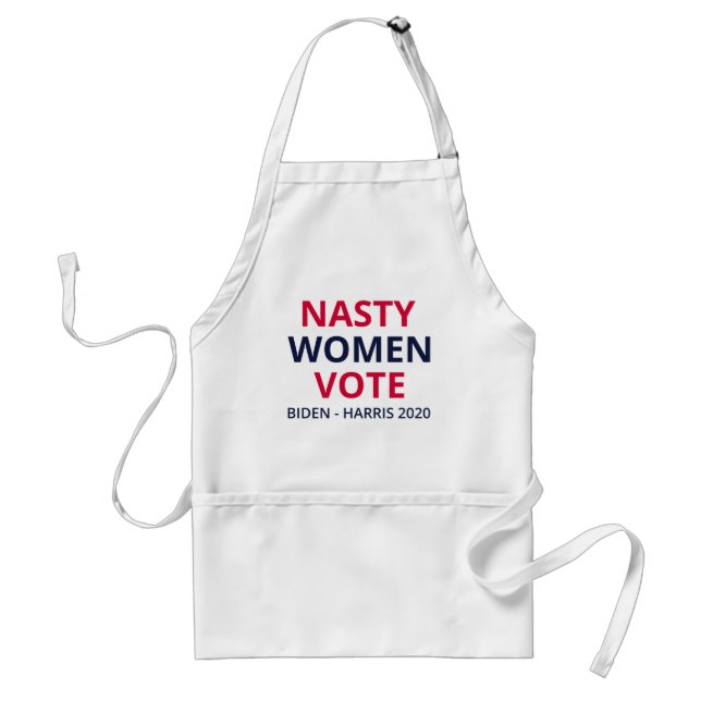 Nasty Women Vote I Förkläde (Framsidan)